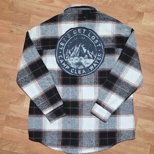Camp Upcycled Flannel Shirt
